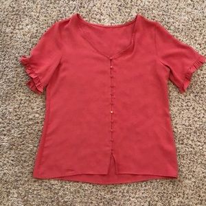 Gorgeous Salmon Colored Blouse
